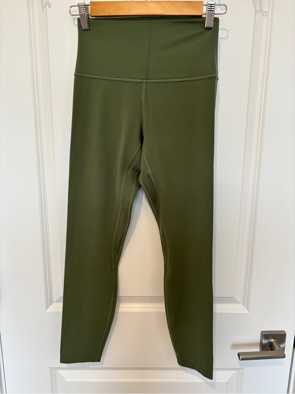Lululemon Align High-Rise Pant 25” Green Twill Size 6